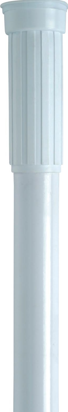 Rozpěrná teleskopická tyč 70 - 120cm - bílá