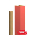Stěnová lamela UNISPO KIDS - ULM022 Korálově červená 2750x40x29mm